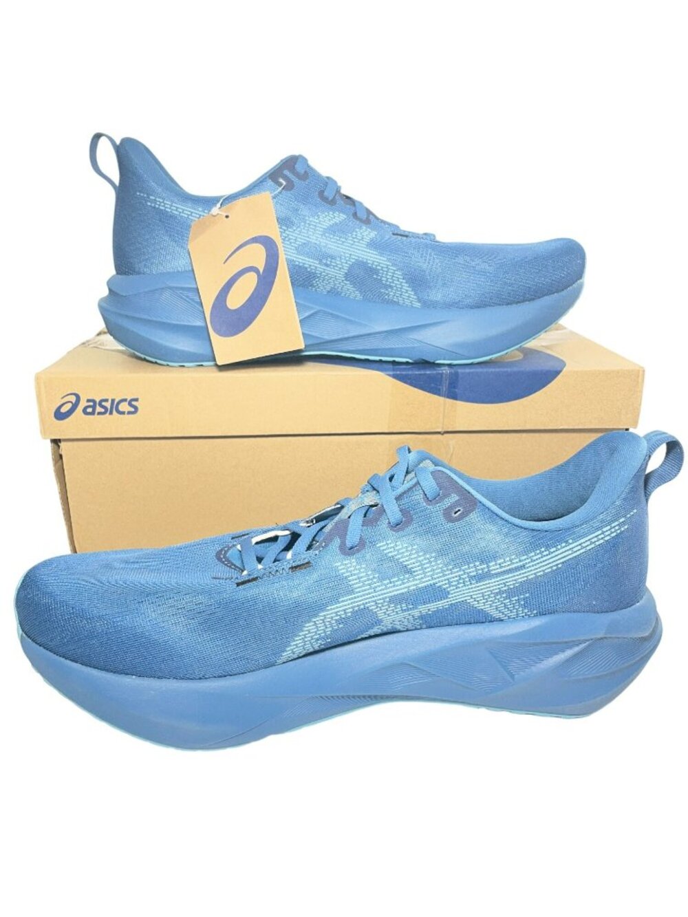 Asics Novablast 5 Running Athletic Shoes Winter Sea/Stillwater Men's Sz 12.5 NWB - Picture 2 of 11